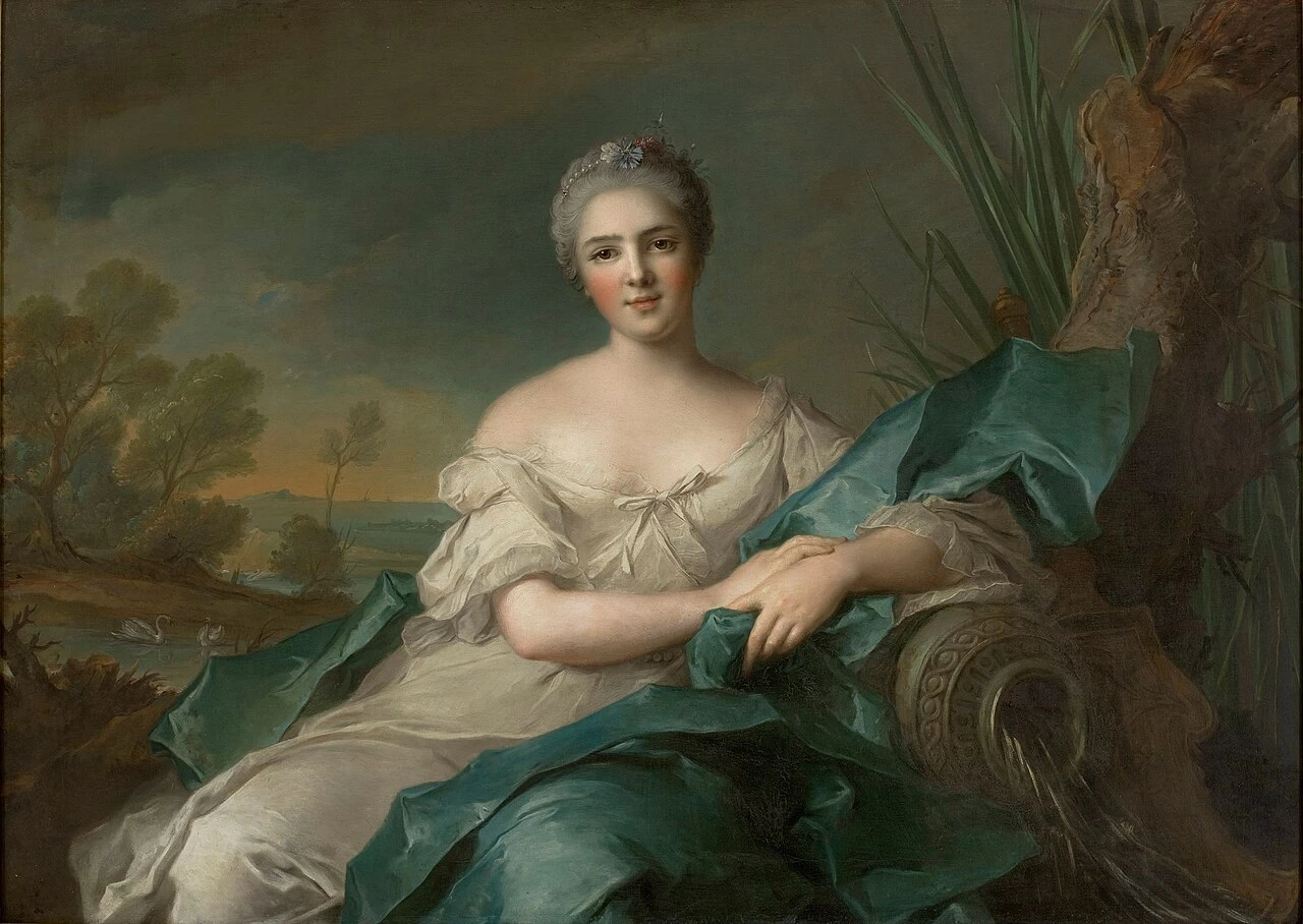 Le figlie di Luigi XV come i quattro elementi - Principessa Vittoria di Francia, L'Acqua, Museum de Art de São Paulo